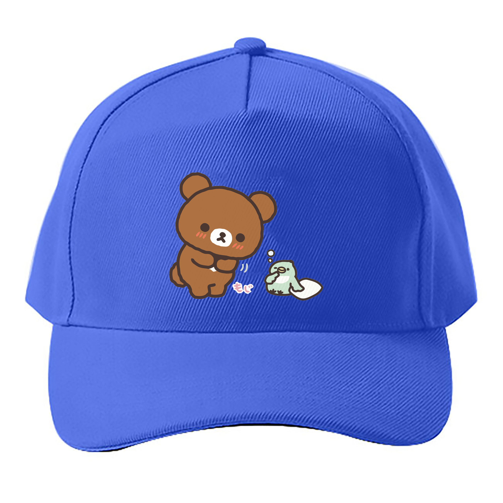 （画像用） リラックマ リラックマ キイロイトリ Rilakkuma Korilakkuma Kiiroitori ベースボールキャップ 綿100％ 男女兼用 帽子 スポーツ